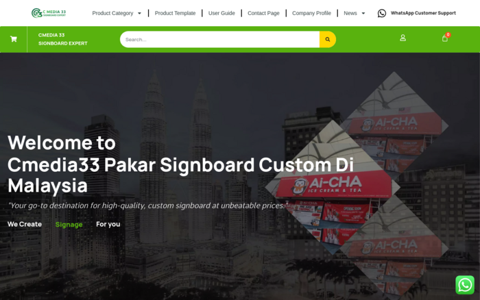 Signboard Expert Malaysia | Custom Signboards – Cmedia33